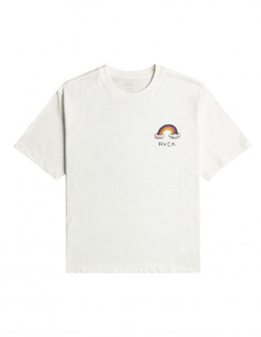 RVCA Rainbow Connection - Vintage White - T-shirt