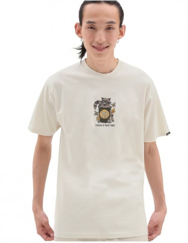 VANS Thriving Raccoon - Antique White - T-shirt