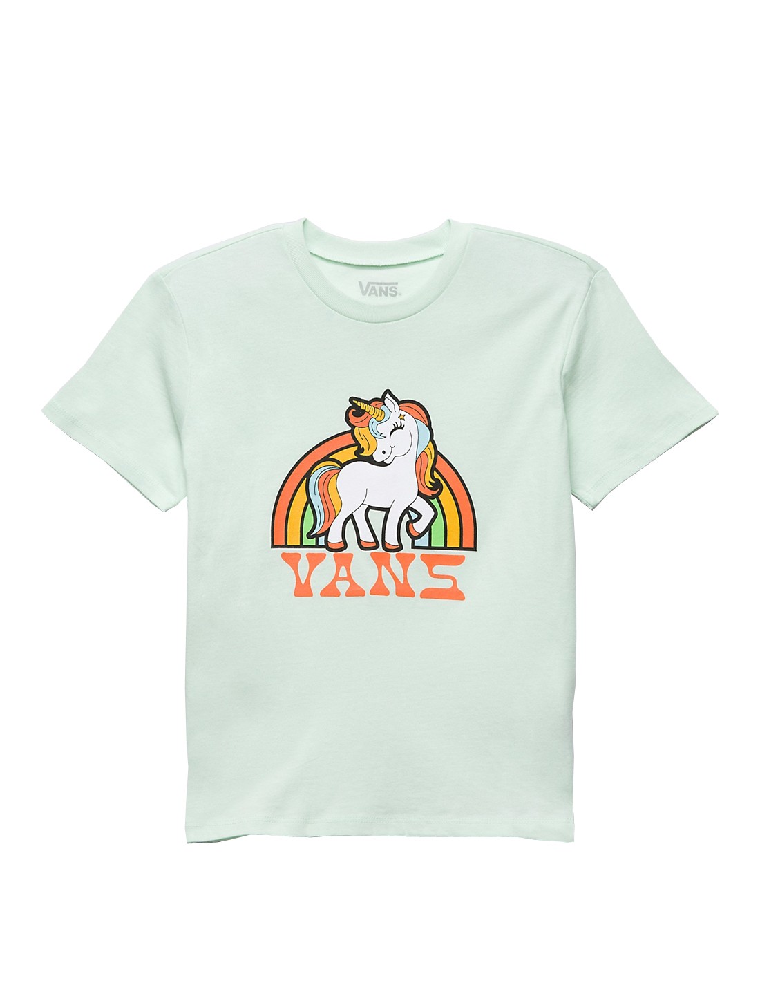 helgen skrivestil Disco VANS Unicorn Rainbow - Clearly Aqua - Kids T-Shirt