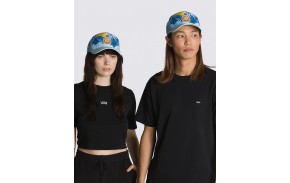 VANS Checkers Curved Bill - Blue Glow - Trucker Cap (men and women)