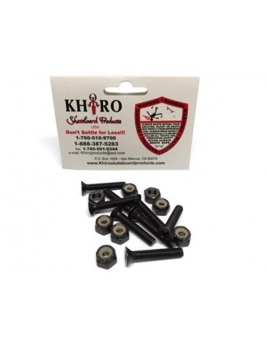 Hardware 1" Khiro Button Socket Allen Nuts and Bolts
