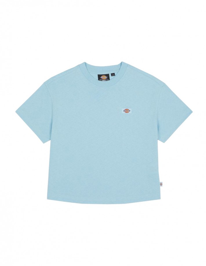 DICKIES Oakport - Sky Blue - T-shirt Femmes