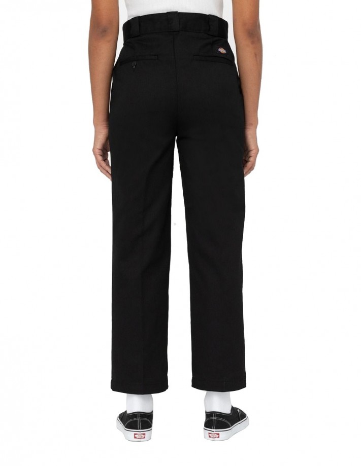 DICKIES Phoenix Cropped Black Pantalon Femmes