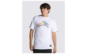 VANS 2023 Pride - White - T-Shirt (Mann)