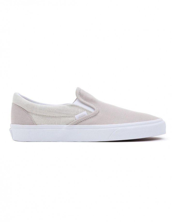 VANS Classic Slip-On Summer Linen - Natural - Chaussures Homme