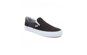 VANS Classic Slip-On Summer Linen - Black - Skateschuhe