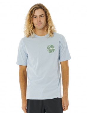 RIP CURL Salt Water Culture Psyche Circles - Yucca - T-Shirt