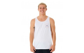 RIP CURL Corp Icon - White - Débardeur