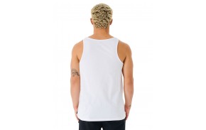 RIP CURL Corp Icon - White - Men's Tank Top