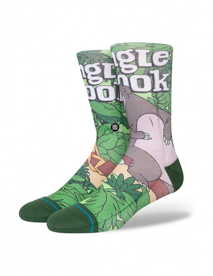 STANCE Jungle Book by Travis - Green - Socks