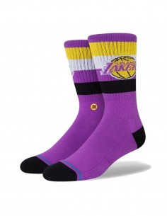 STANCE Lakers ST Crew - Purple - Chaussettes NBA
