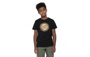 SANTA CRUZ Outer Ringed Dot - Black - T-shirt Enfant