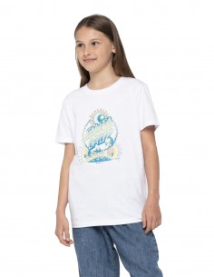 SANTA CRUZ Dark Arts Dot Front - White - Children's T-shirt