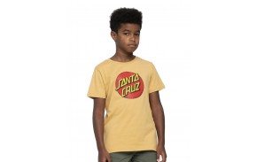 SANTA CRUZ Youth Classic Dot - Parchment - T-shirt Enfant