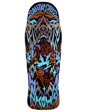 SANTA CRUZ Winkowski Crystal Cave Shaped 10.34" - Plateau de skateboard Oldschool