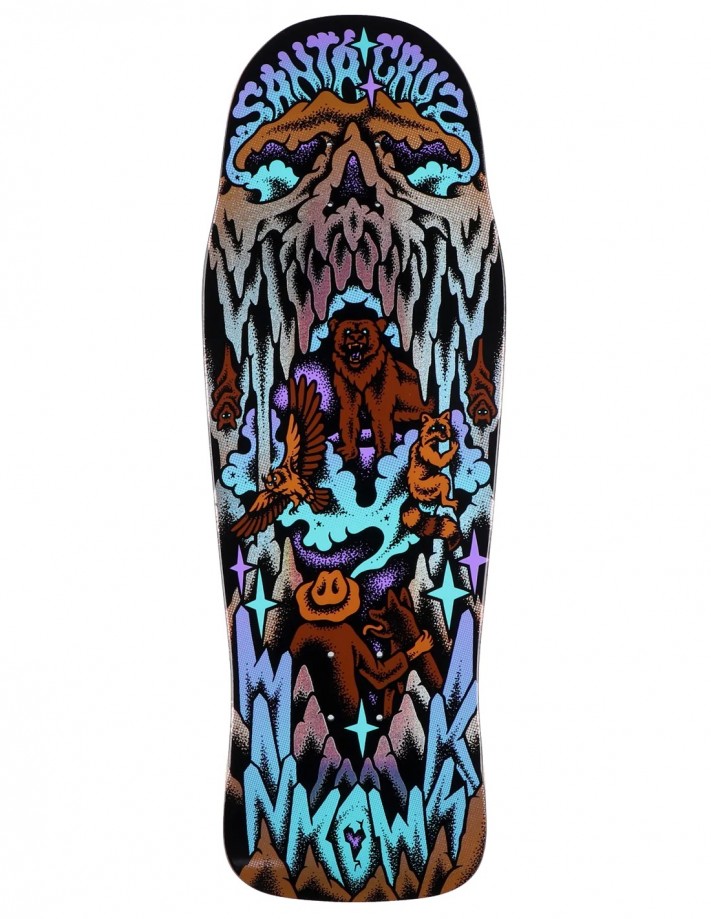 SANTA CRUZ Winkowski Crystal Cave Shaped 10.34" - Oldschool skateboard deck