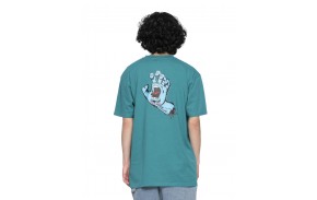 SANTA CRUZ Screaming Hand Chest - Verdigris - Männer T-Shirt