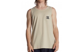 DC SHOESStar Pocket - Overcast - Men's Tank Top