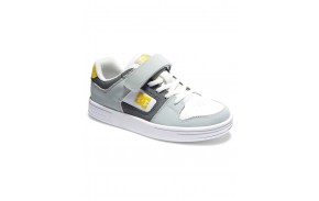 DC SHOES Manteca 4 V - Gery/Black/Yellow - Children's skate shoes