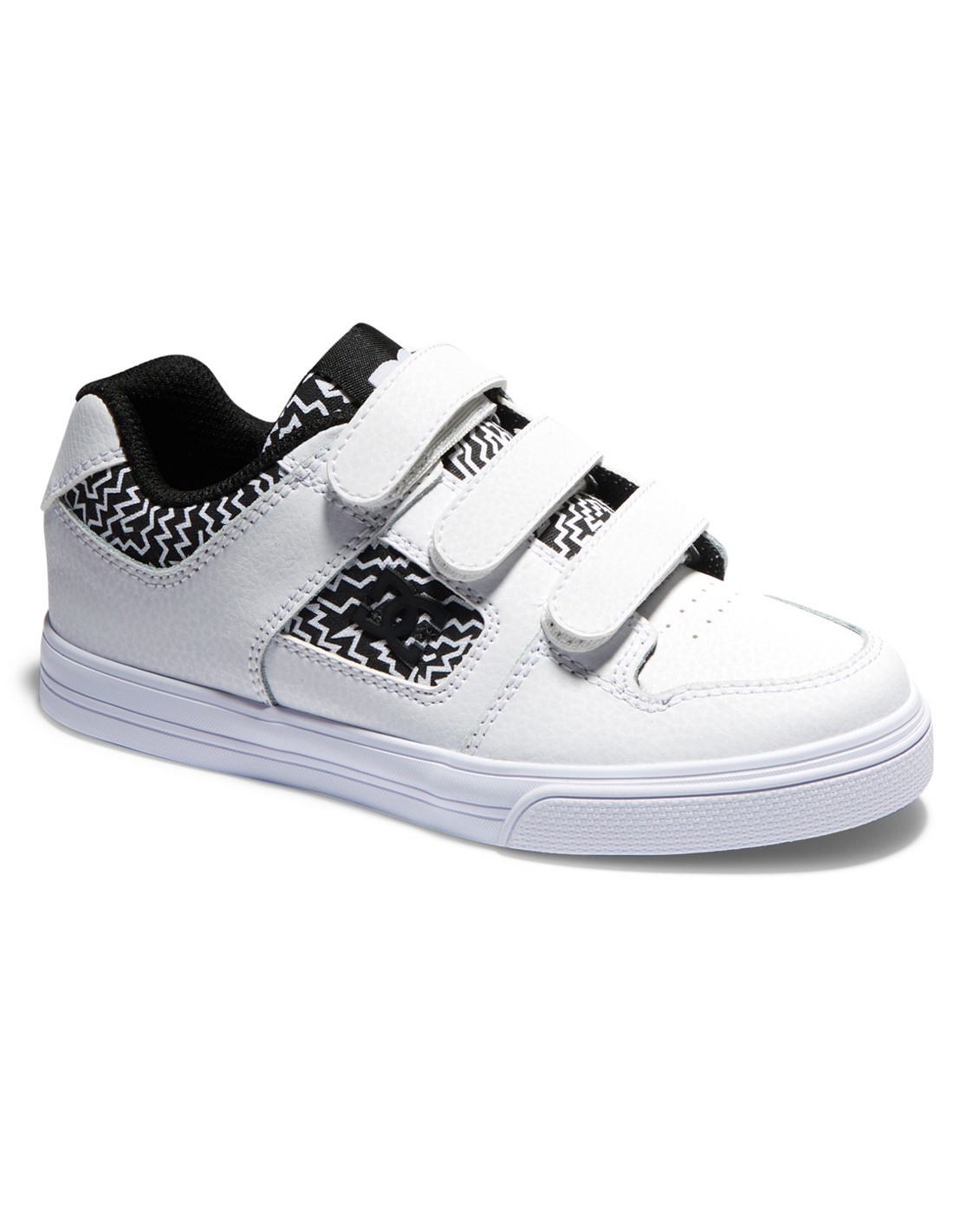 DC Shoes Anvil Shoe - Hombre Skateboarding Negro/Blanco, Negro 