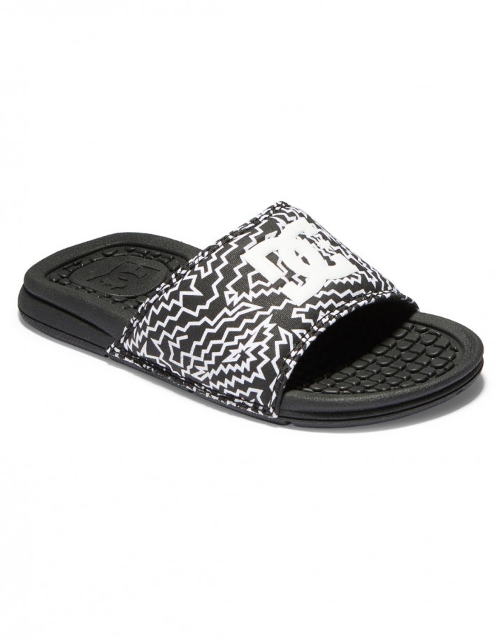 DC SHOES Bolsa - Black/White Print - Flip Flops Kinder