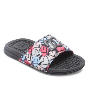 DC SHOES Bolsa - Black/Multi - Flip Flops Kinder