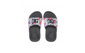 DC SHOES Bolsa - Black/Multi - Flip-Flops, Mädchen