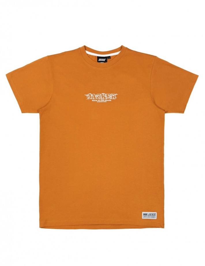 JACKER No Signal - Caramel - T-shirt