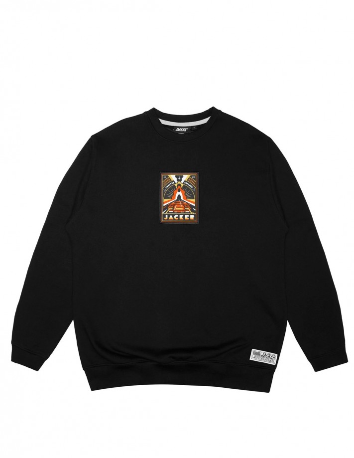 JACKER Explorer - Black - Crewneck Sweat