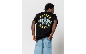 JACKER Dancing Rats - Black - T-shirt Skate