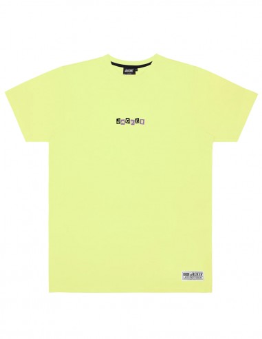 JACKER Spiral Game - Lemon Green - T-shirt