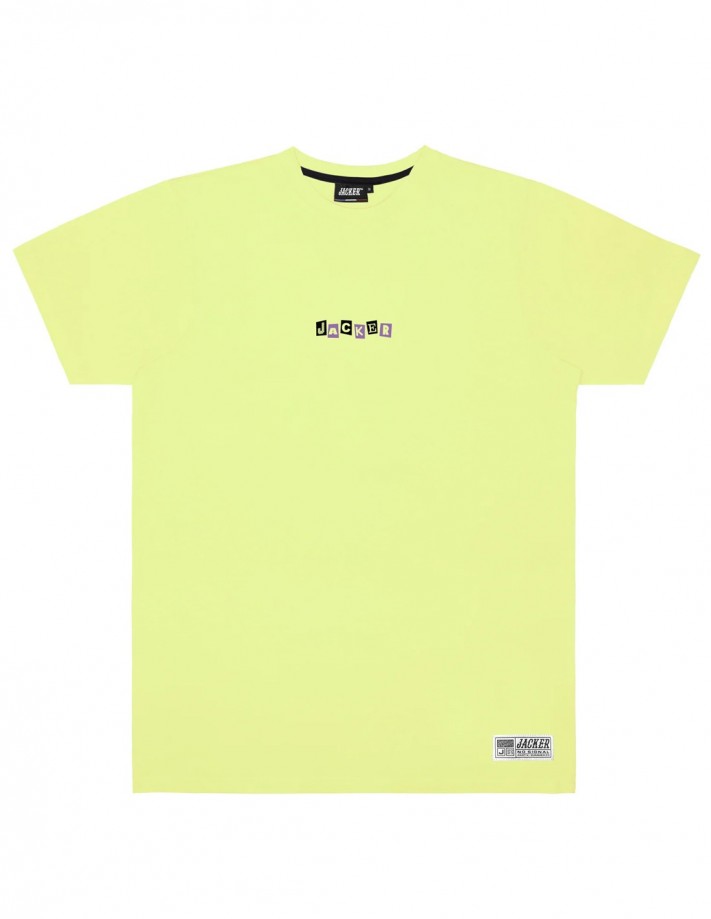 JACKER Spiral Game - Lemon Green - T-shirt