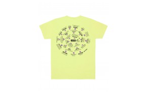 JACKER Spiral Game - Lemon Green - T-shirt Homme