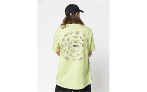 JACKER Spiral Game - Lemon Green - T-shirt Skate