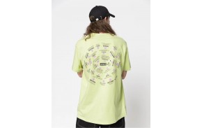 JACKER Spiral Game - Lemon Green - T-shirt Skate