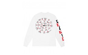 JACKER Spiral Game - White - Men's Long Sleeve T-shirt