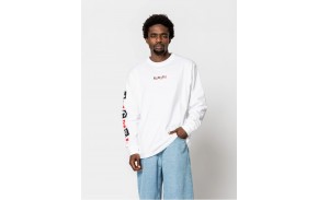 JACKER Spiral Game - White - Long Sleeve T-shirt Skate