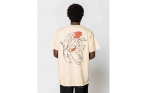 JACKER Holy Roses - Beige - T-shirt Skate
