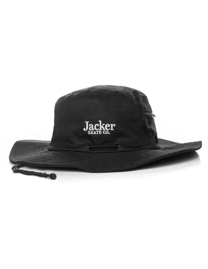 JACKER Fisherman - Noir - Chapeau