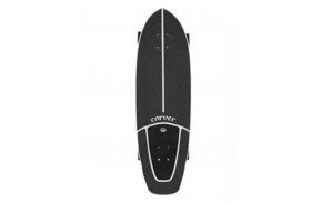 CARVER Black Tip 32.5" CX - Complete Surfskate (grip)