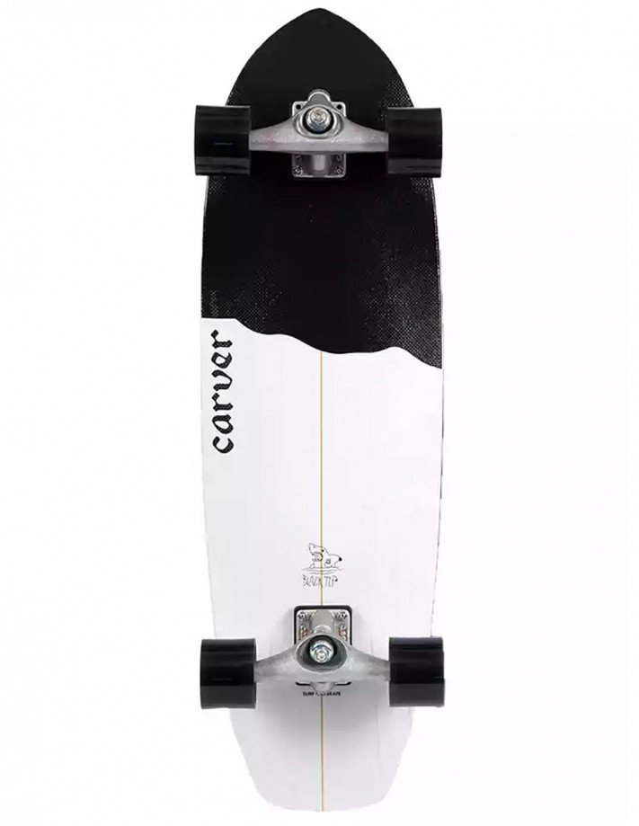 Carver Black Tip C7 Surf Skate 32.5