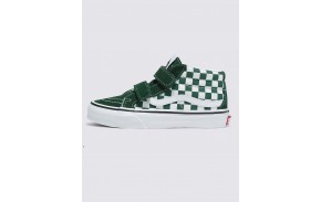VANS SK8-Mid Reissue V Color Theory - Checkerboard Mountain View - Chaussures Enfants (vague)