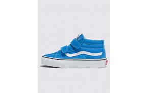 VANS SK8-Mid Reissue V Color Theory - Brilliant Blue - Chaussures Enfants (coté)