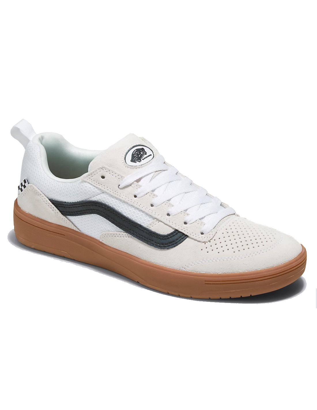 VANS Zahba White Black Gum Skate shoes