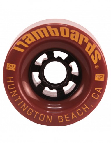 HAMBOARDS Huntington Beach 90mm 80a - Rollen de surfskate