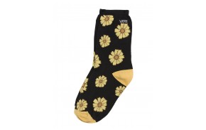 VANS Ticker Sock - Sunfloral Black/Ochre - Socken für Kinder