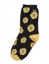 VANS Ticker Sock - Sunfloral Black/Ochre - Chaussettes Enfants