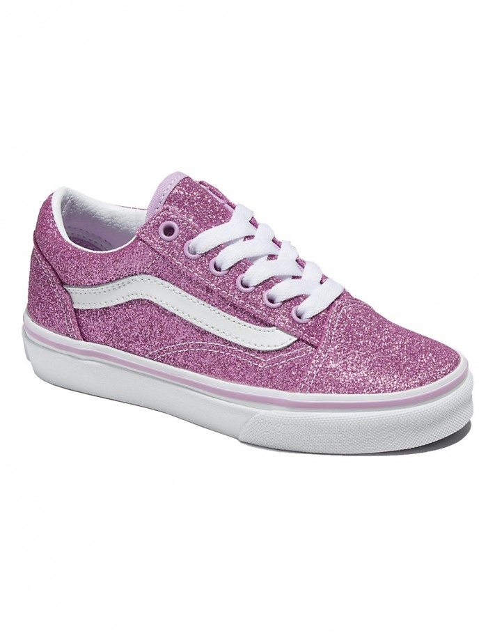 VANS Old Skool - Glitter Lilac - Kinderschuhe