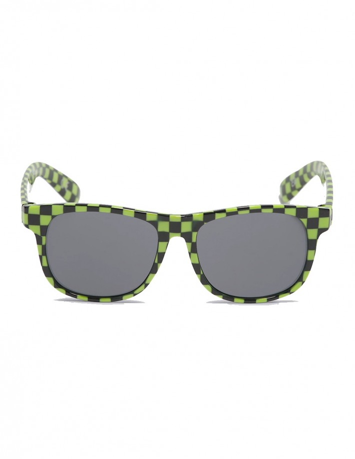 VANS Spicoli Bendable Shades - Black/Lime Green - Kids Sunglasses