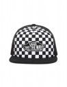 VANS Junior Classic Patch Trucker Plus - Nero/Bianco Checkerboard - Cappellino